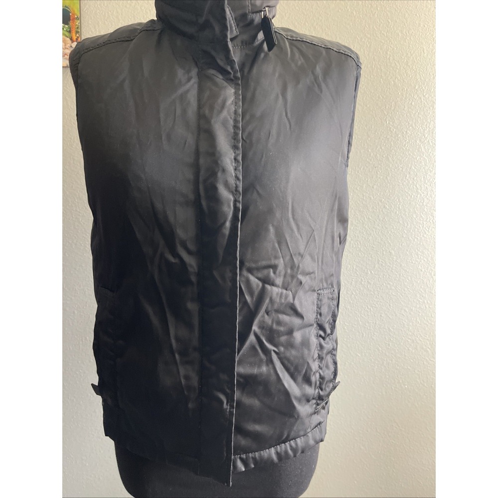 Prada Milano Women Vest Hoodie Size S Black